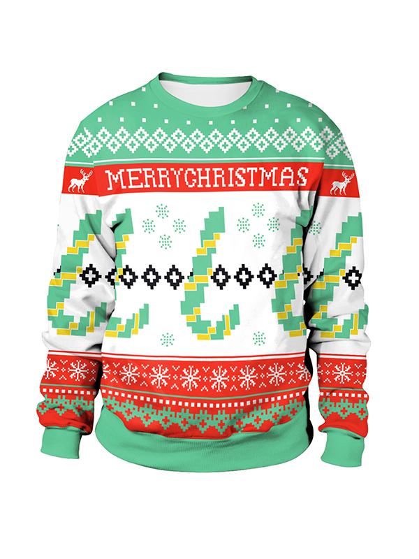 Plus Size Loose Woman Ugly Christmas Sweatshirts