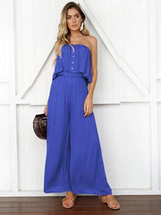 Casual Loose Off shoulder Jumpsuits