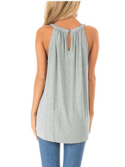 Sexy Cutout Sleeveless T-Shirts