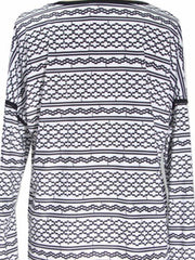 Round Neck Printed Long Sleeve T-Shirts