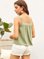 Fashion Pure Single breasted Vests