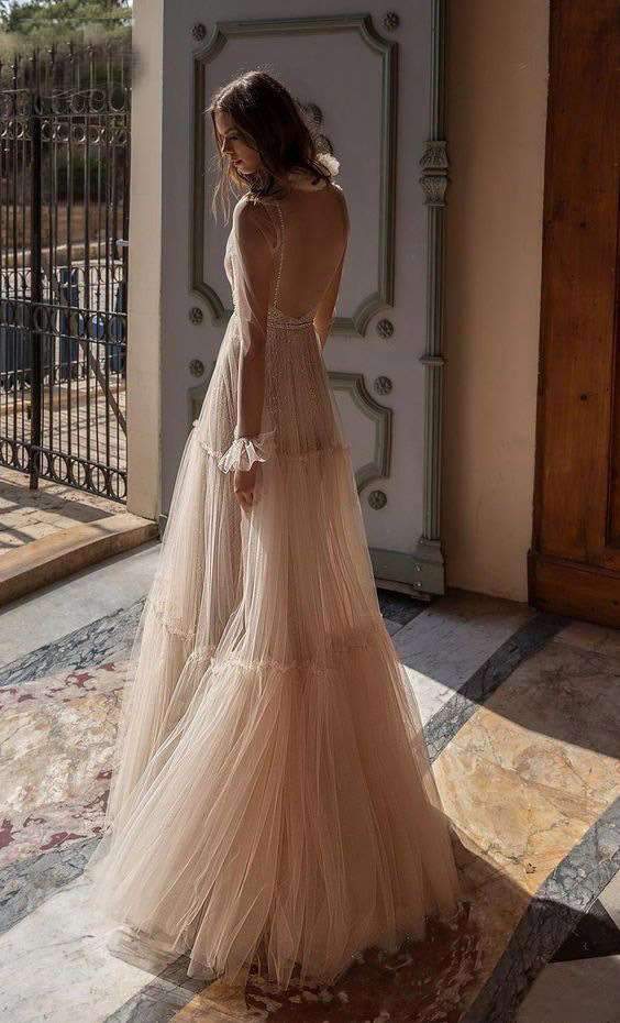 Sexy V neck Paillette Evening Dresses