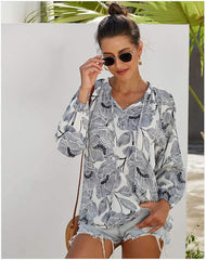 Fashion Loose Print Long sleeve Sweatshirts