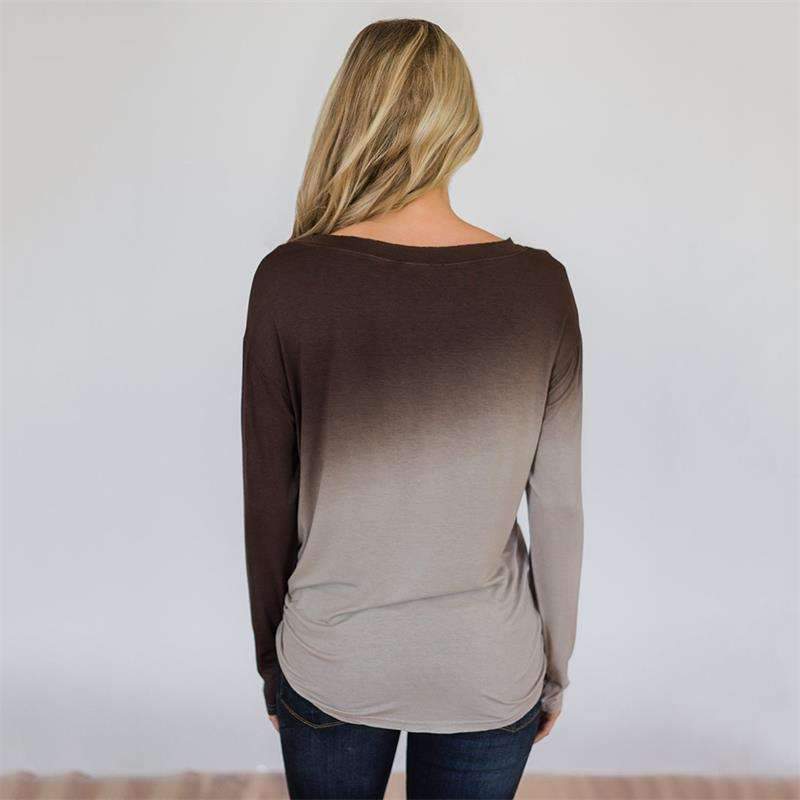 Casual Round neck Long sleeve T-Shirts