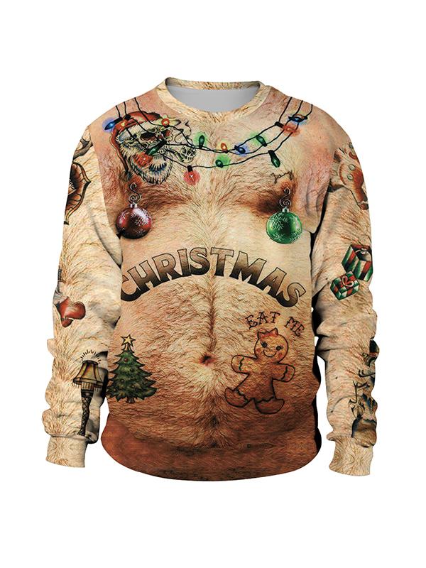 Plus Size Loose Woman Ugly Christmas Sweatshirts