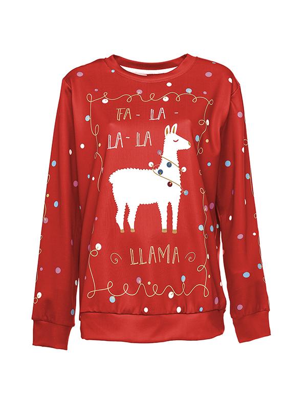 Plus Size Loose Woman Ugly Christmas Sweatshirts