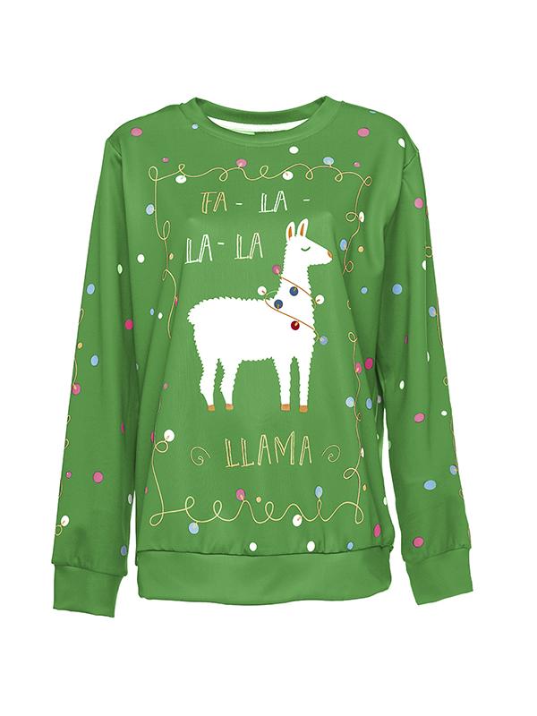 Plus Size Loose Woman Ugly Christmas Sweatshirts
