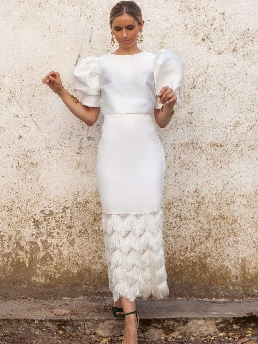 Fashion Round neck Half sleeve  Two-piece Bodycon Dresses