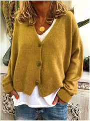 Casual Loose Knit Sweater Cardigan