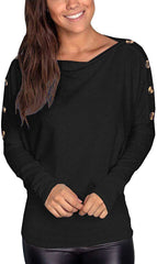 Pure One shoulder Long sleeve T-Shirts