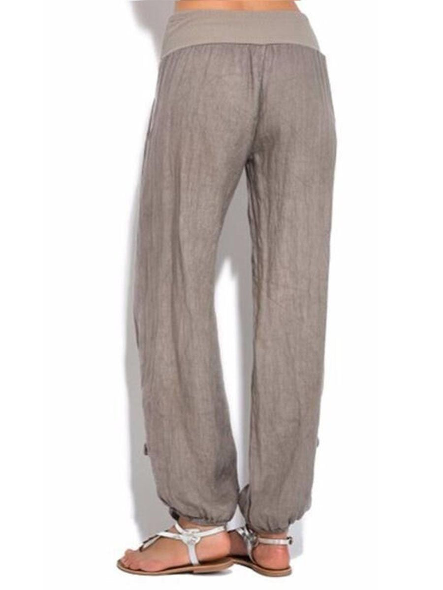 Woman Casual Comfortable Long Pants