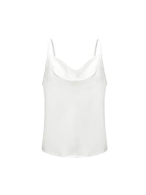 Chic Solid Color Adjustable Tank Top Gallus Sun-top Vests