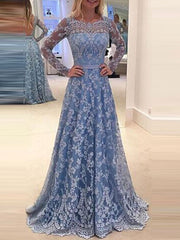 Plus Size Lace Elegant Woman Backless Evening Dress