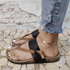 Women Casual Summer Daily Comfy Slip On Sandals