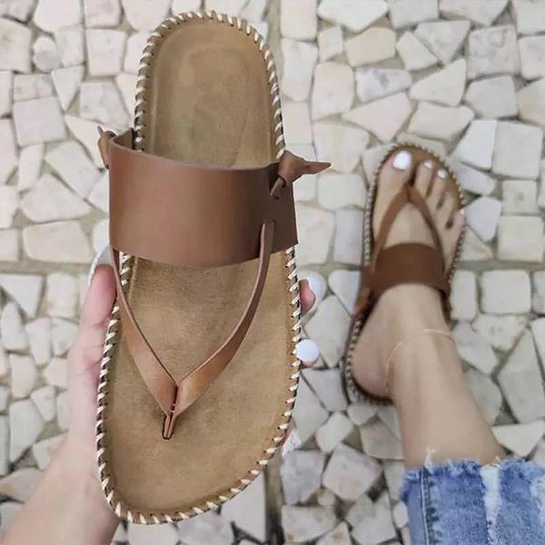 Women Casual Summer Daily Comfy Slip On Sandals