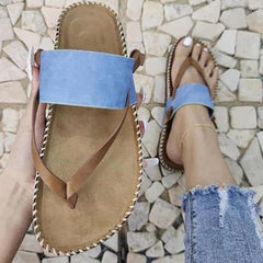 Women Casual Summer Daily Comfy Slip On Sandals