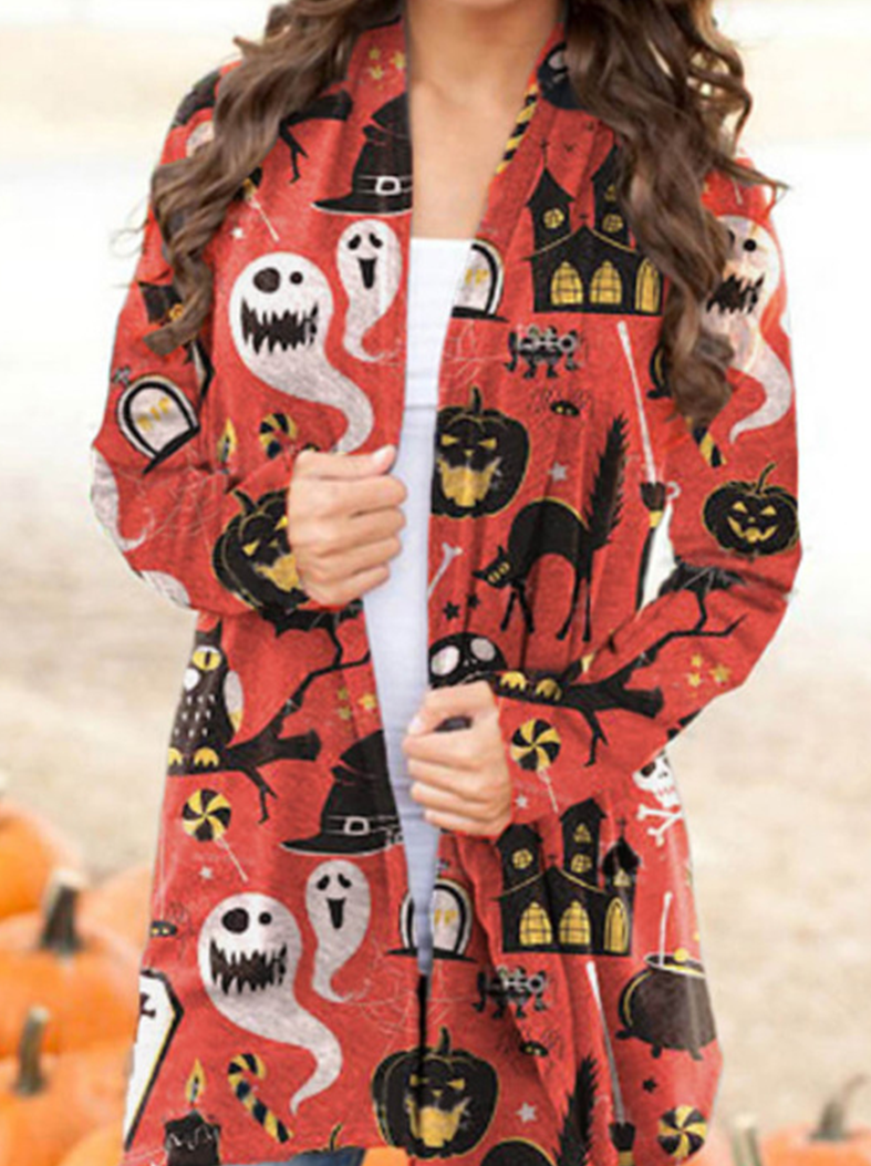 Casual Character Split Joint Outerwear
