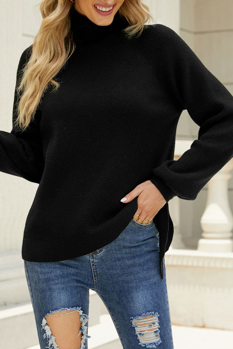 Casual Solid Frenulum O Neck Sweaters