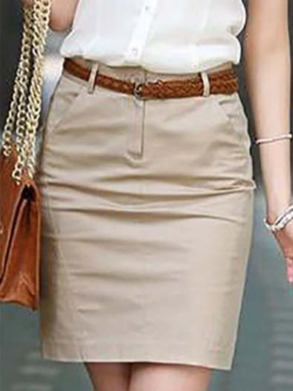 Women's OL Career A-Line Skirt