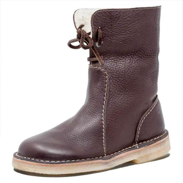 Winter warm plain Boots