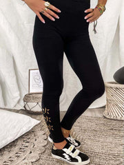 Regular Fit Basics Cotton Blends Star Pants