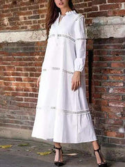 Fashion Pure Plus Lace Gored Maxi Dresses