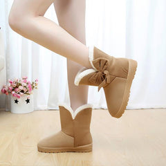 Women's Thermal Boots Winter Flat Heel Cotton Boots