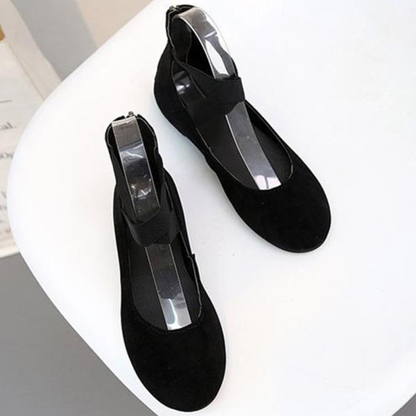 Pointed Toe Women Tie Flat Shoes