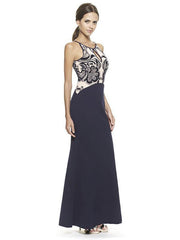 Sleeveless Split-joint Slim Fit Evening Dress