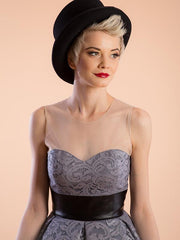 Split-joint Veil A-line Mini Evening Dress