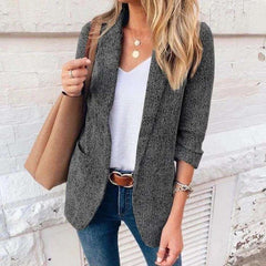 Casual Lapel Long sleeve Blazer