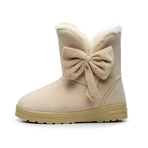 Women's Thermal Boots Winter Flat Heel Cotton Boots