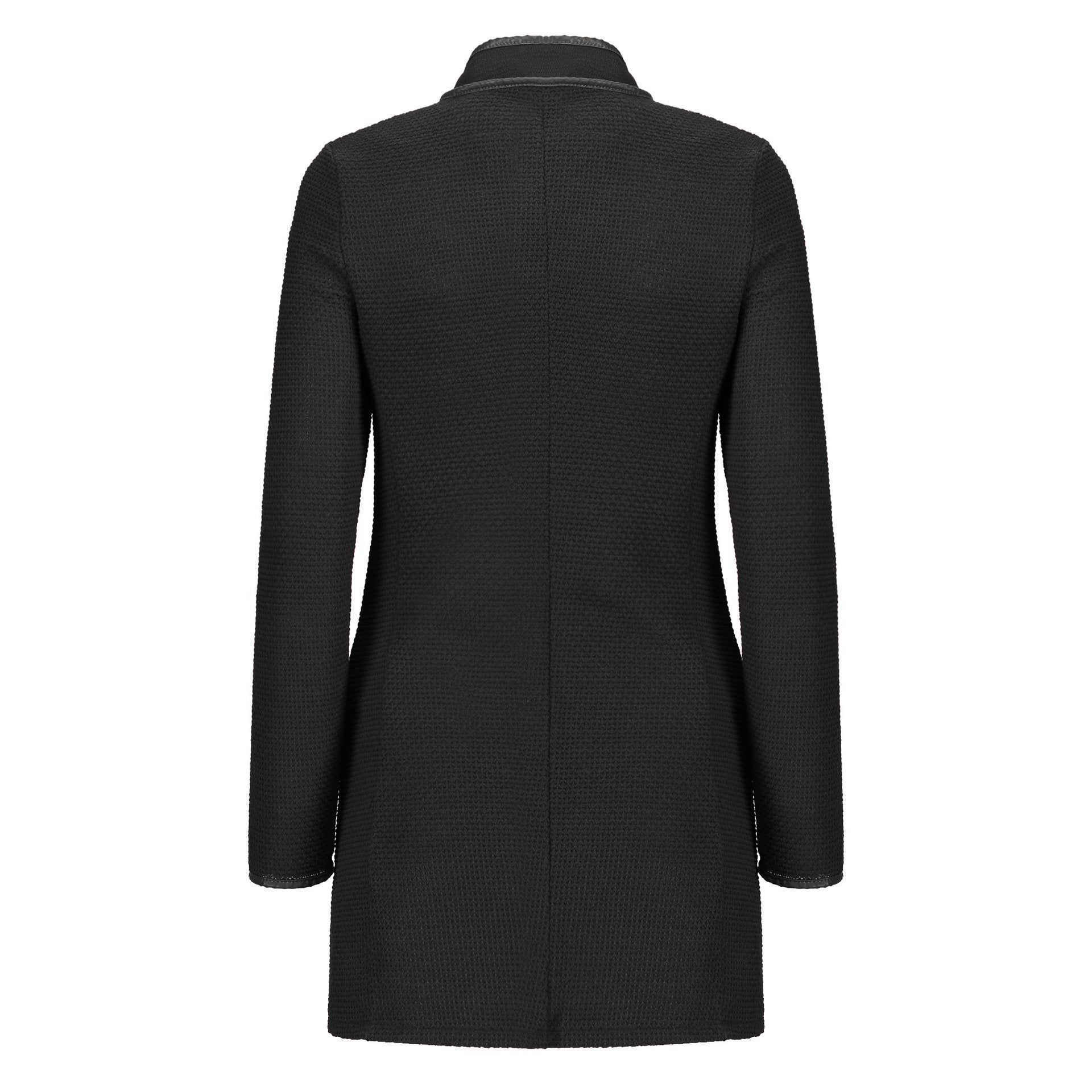 Zipper Sexy Deep V Neck  Woman Coats