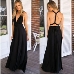 Sexy Multi-way Backless Ligature Evening Dresses