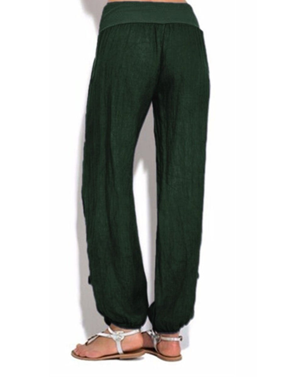 Woman Casual Comfortable Long Pants