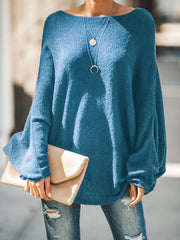 Round Neck Long Sleeve Sweaters