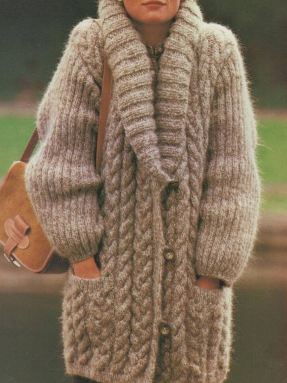 Cotton-Blend Long Sleeve Outerwear
