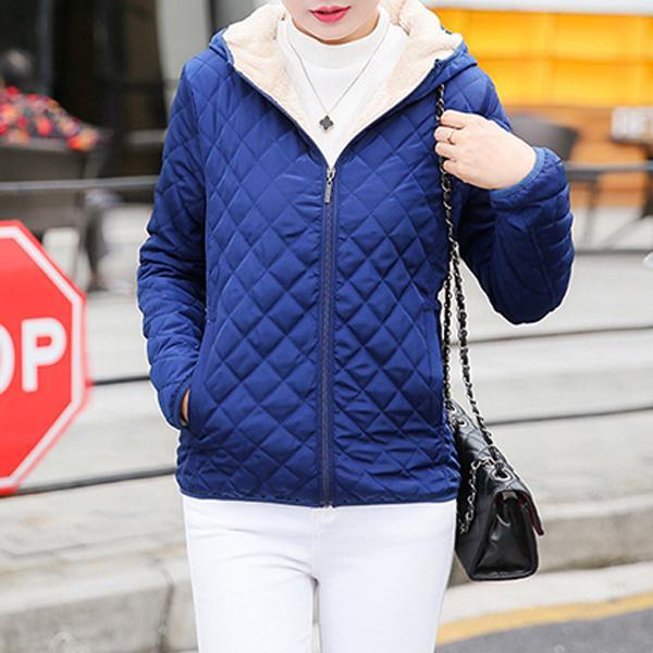 Women's Short  Wool Coat  Thick Outwear