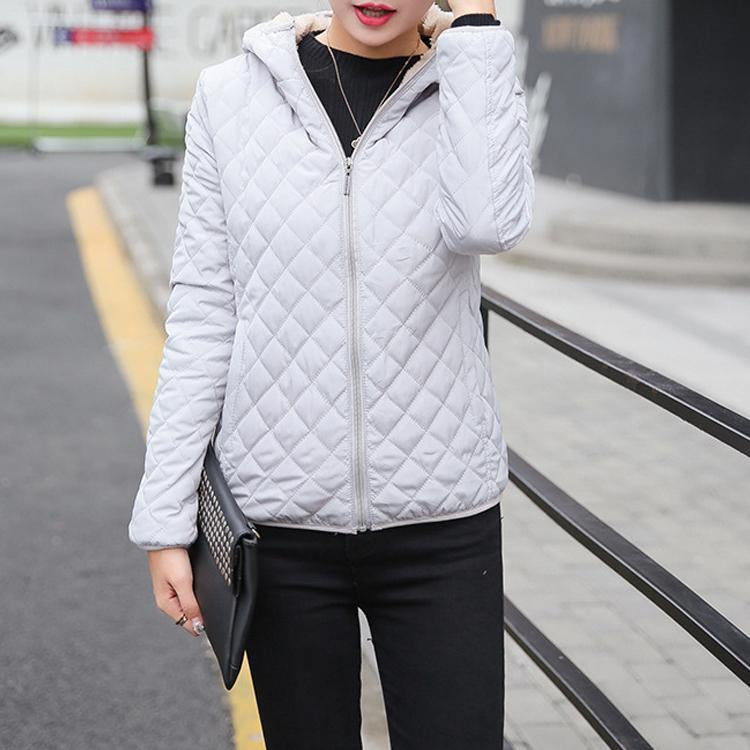 Women's Short  Wool Coat  Thick Outwear