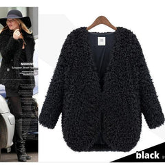 Women's Warm Lamb Coat Short Jacket