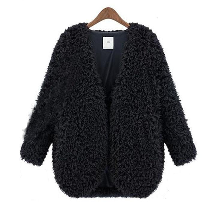 Women's Warm Lamb Coat Short Jacket