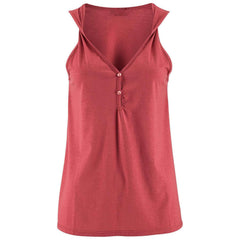 Sexy Casual V neck Fastener Vests