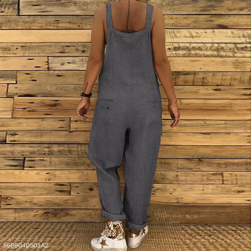 Sexy Slim Thin Jeans Wide Leg Jumpsuit