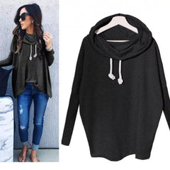 Round Neck Long Sleeve Hoodies