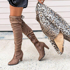 Round Neck Long Sleeve Sexy Leopard Fur Jackets