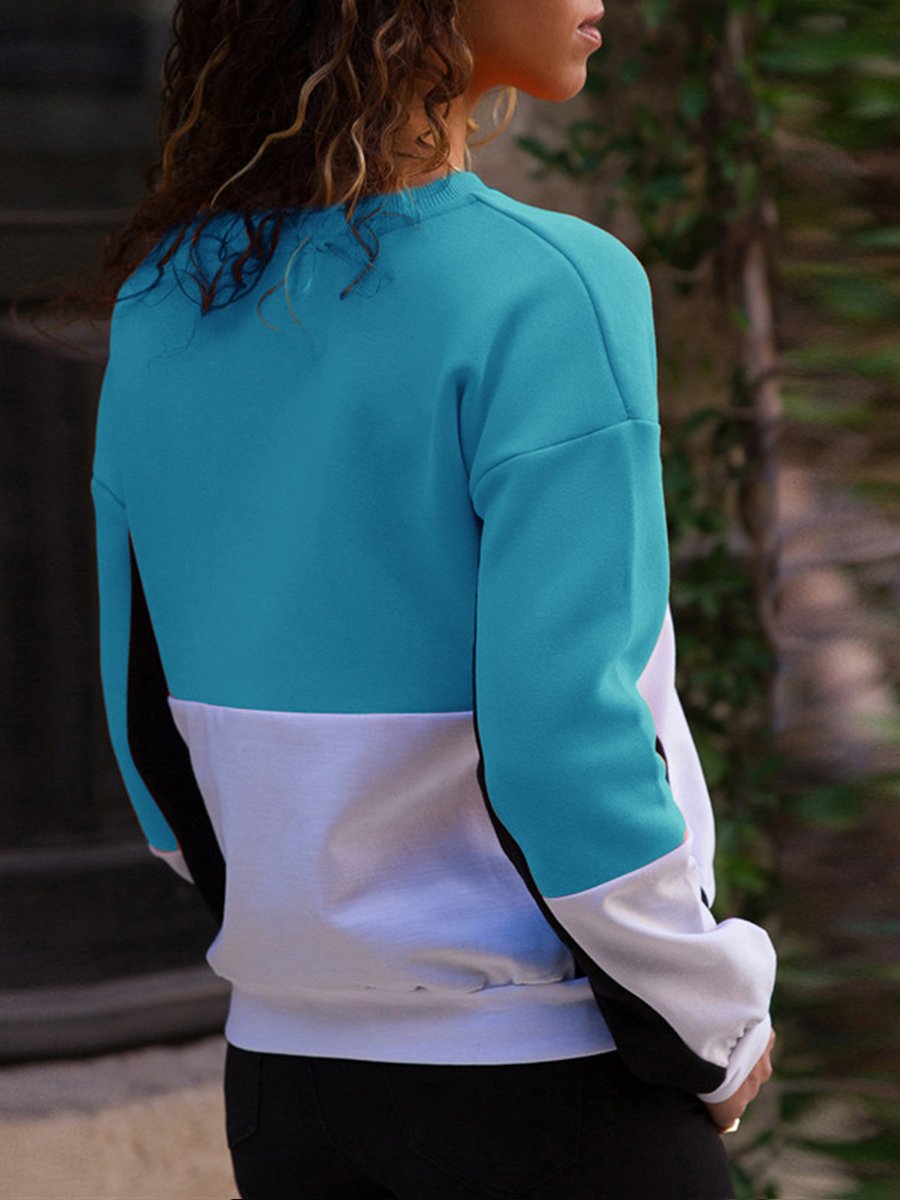 Round Neck Assorted Colors Simier Sweatshirts