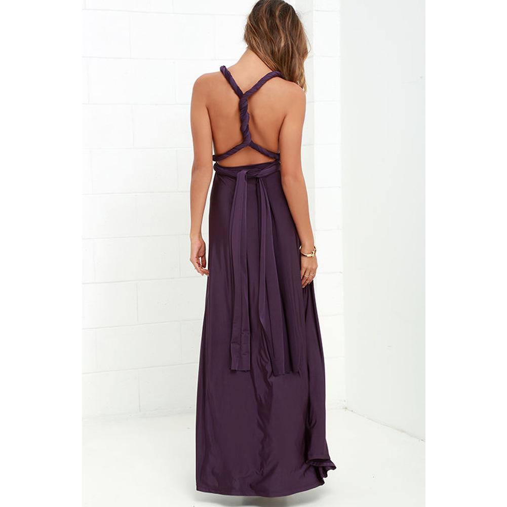 Sexy Multi-way Backless Ligature Evening Dresses