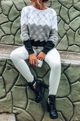 O Neck Knit Sweaters