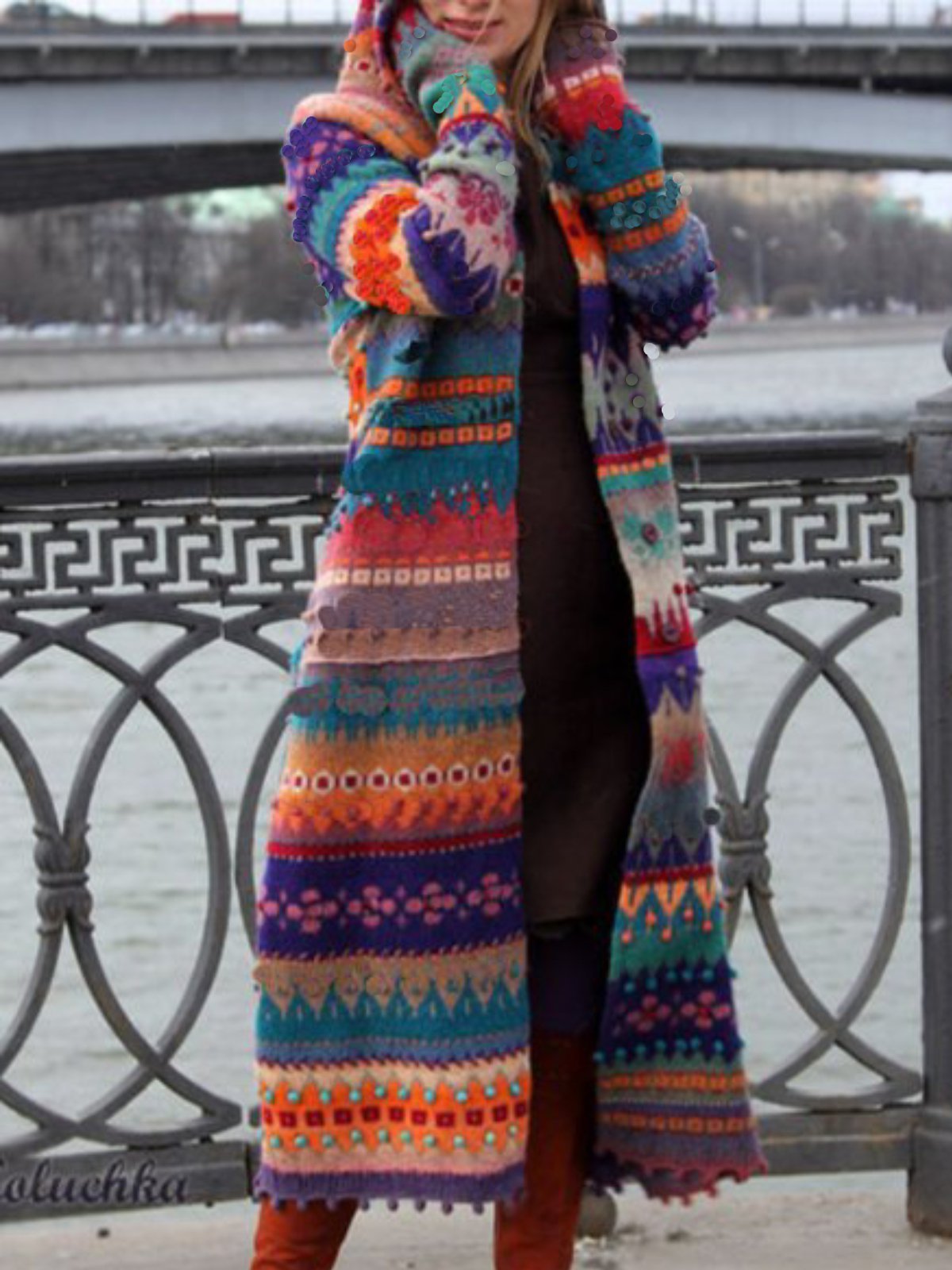 Plus Size Casual Hoodie Long Sleeve Coat
