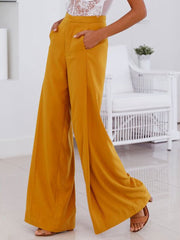 Sexy Simple Casual Tall Waist Woman Long Pants